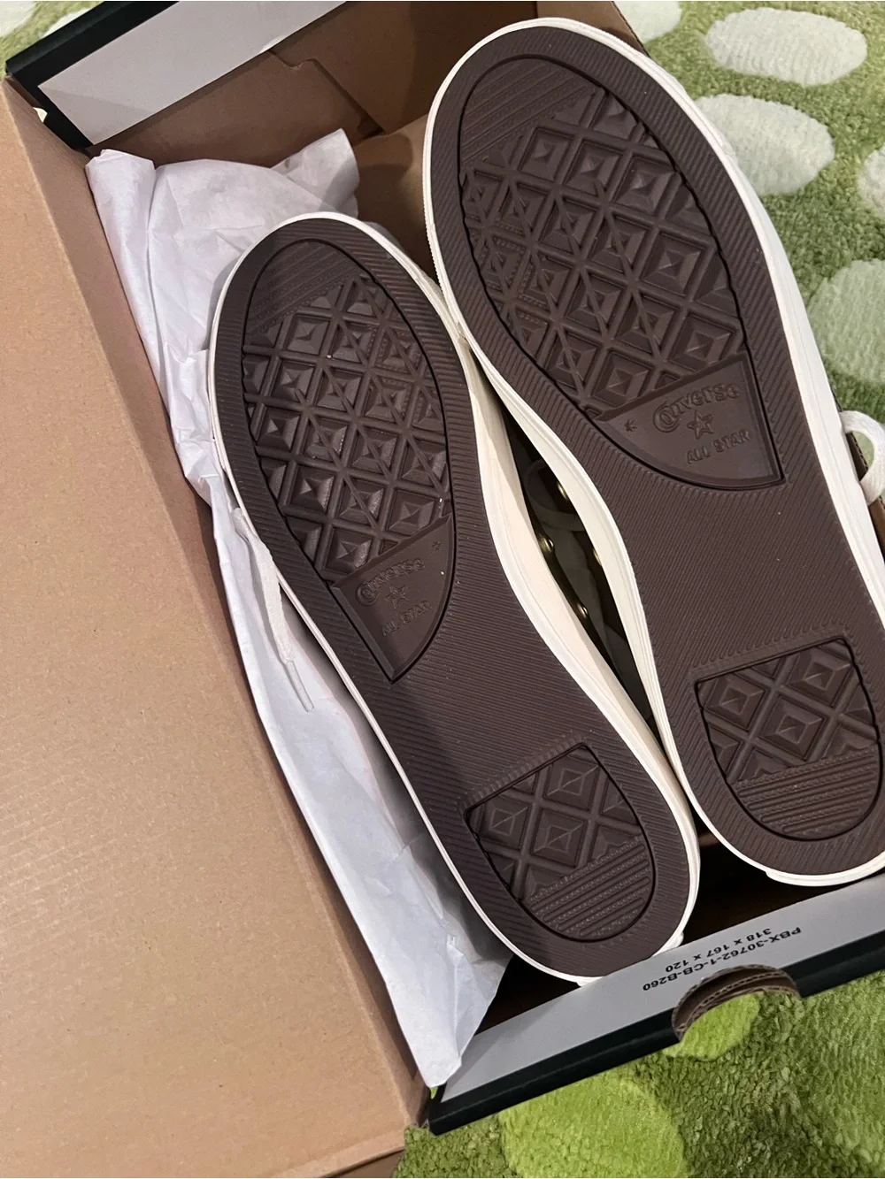 9 Converse Chuck Taylor Lucky Ox Women's gold Metallic Low Top Sneakers NEW BOX - Picture 10 of 10